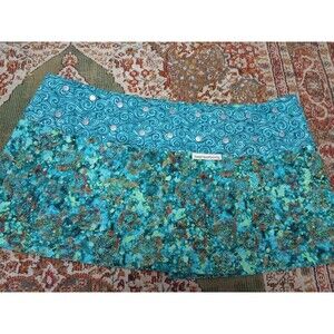 Sweet Spot Skirt Reversible Mini Cotton Beach Swim Suit Cover Adjustable Snap